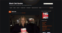 Desktop Screenshot of blackcabquotes.com